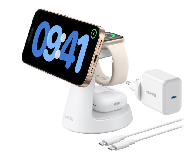 Anker MagGo Wireless Charging Station 3-in-1 Dock Stand - 1371545 - zdjęcie 2